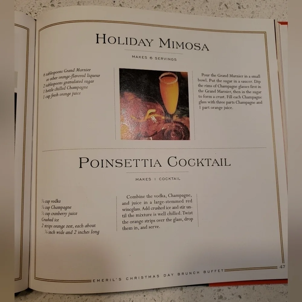 Emeril's Creole Christmas by Emeril Lagasse (1997, Hardcover) Cajun New Orleans